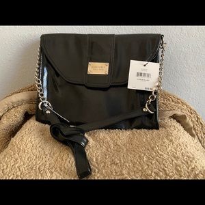 Luck Be A Lady black crossbody bag.